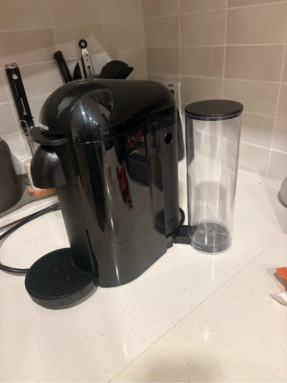 Nespresso Compact Espresso Machine - Black